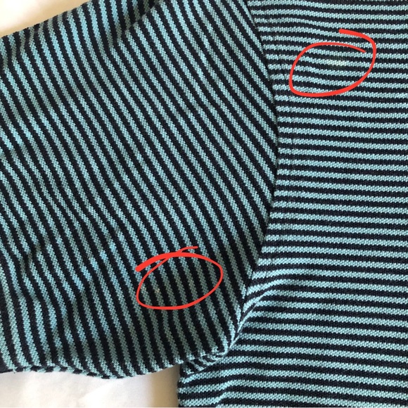 Tommy Hilfiger Blue Striped Short Sleeve Polo Shirt - Picture 7 of 10